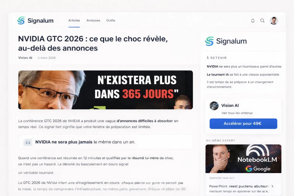 Exemple de page d'autorité Signalum pour consultant