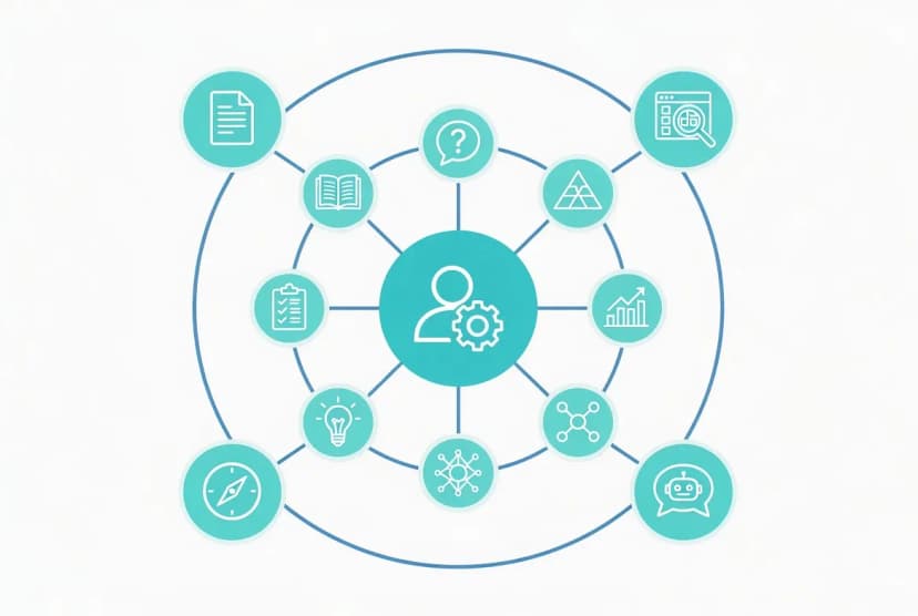 Graphe de connaissances thématiques — infrastructure SEO/GEO Signalum AI